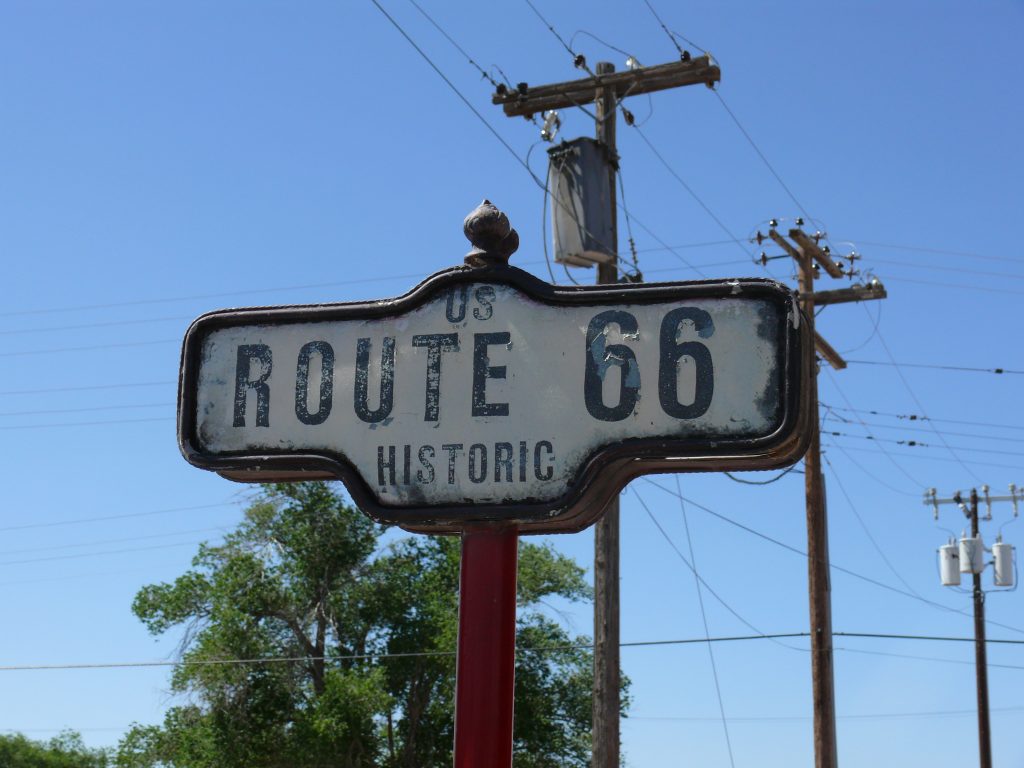 Historic Route 66 Sign - Image by HUNTER16 from Pixabay