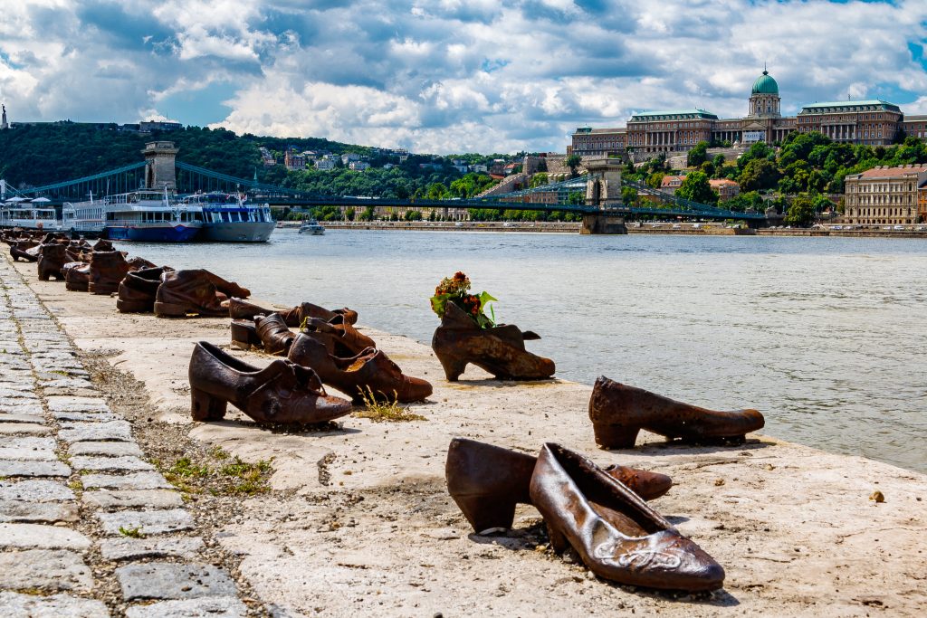 Shoes on the Danube.  Copyright https://www.budapestinfo.h