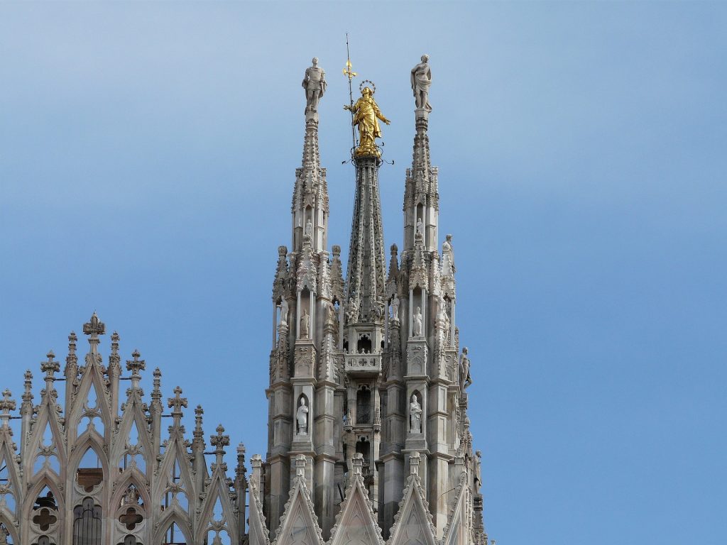 Milan Cathredral - Madonnina Photo: Eric Delgrange 