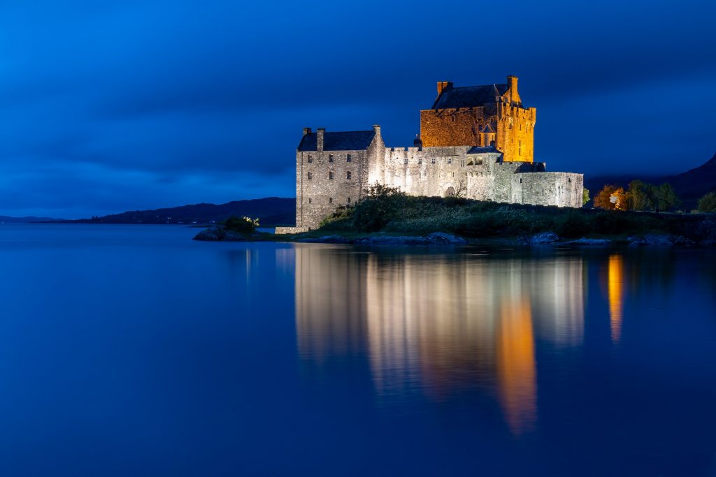  Castle of Eilean Donan  - Scotland.