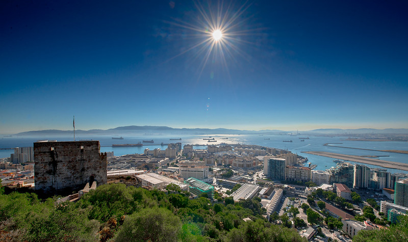 Moorish Castle and view over Gibraltar. visitgibraltar.gi