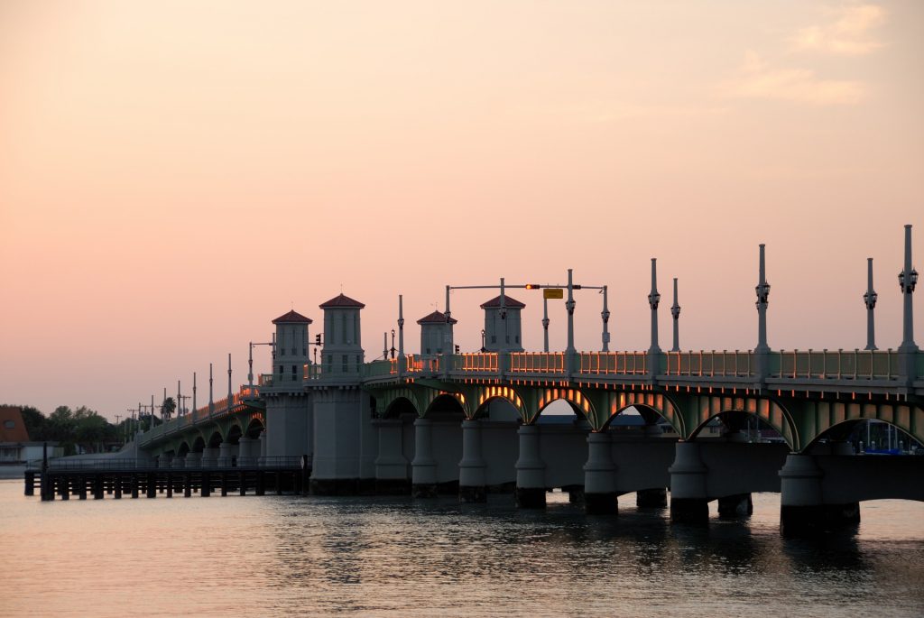 Bridge of Lions, St Augustine, Florida, USA