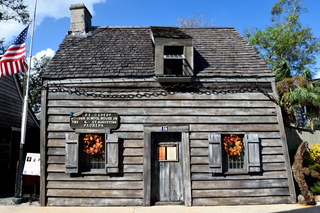 Oldest Wooden Schoolhouse in the USA, St Augustine, Florida, USA