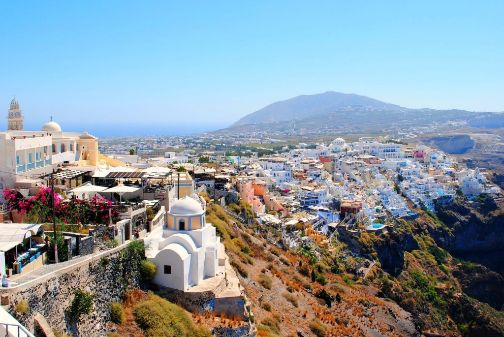 Santorini - Mountain View