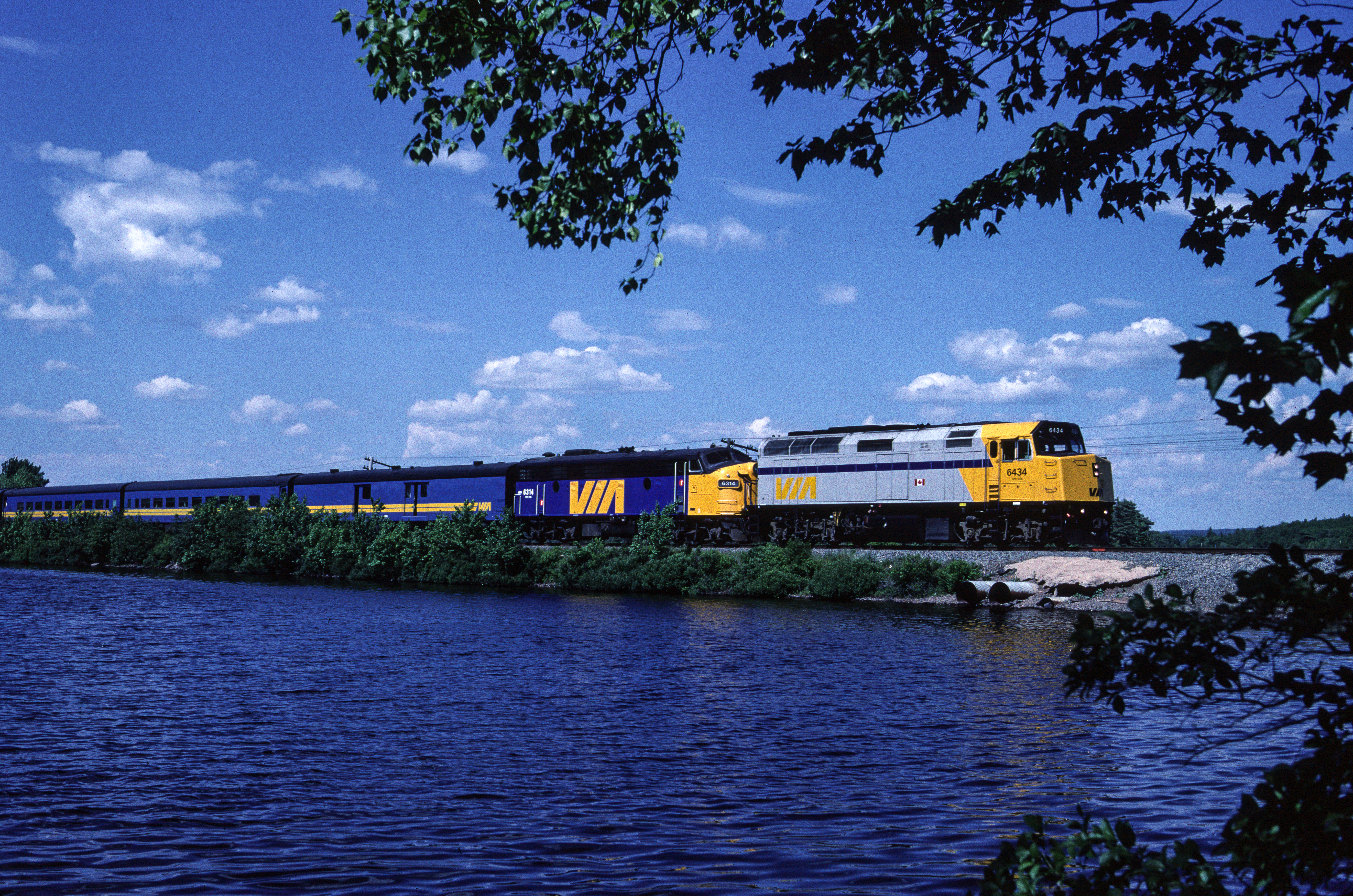 VIA Rail Travel by train across Canada, image copyright of viarail.ca