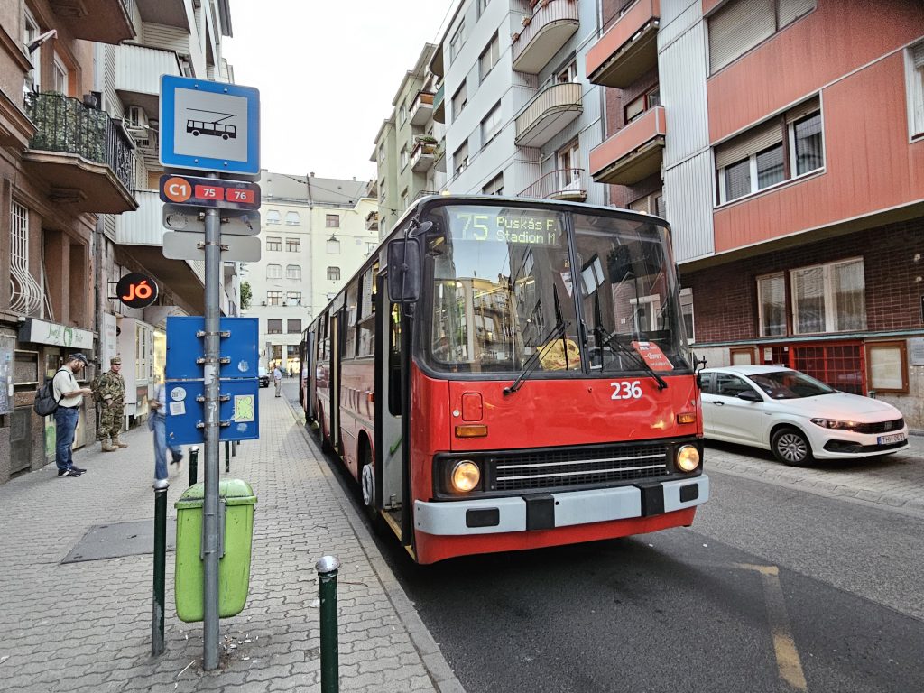 One of the older style Trolley Buses, that still run occasionally on regular routes.